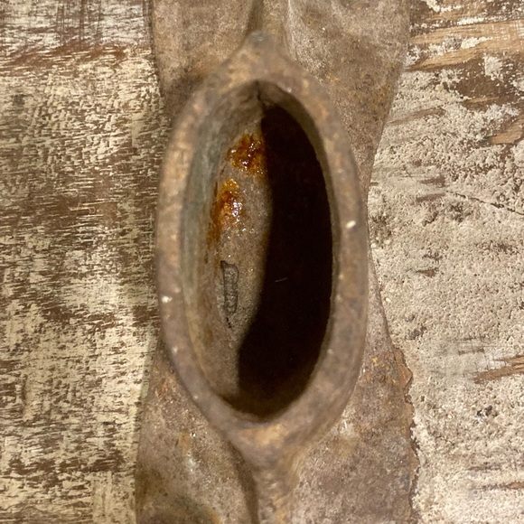 Vintage Cast Iron Cobblers Shoe Last Metal Shoe Form Child Size Paperweight - Picture 8 of 12